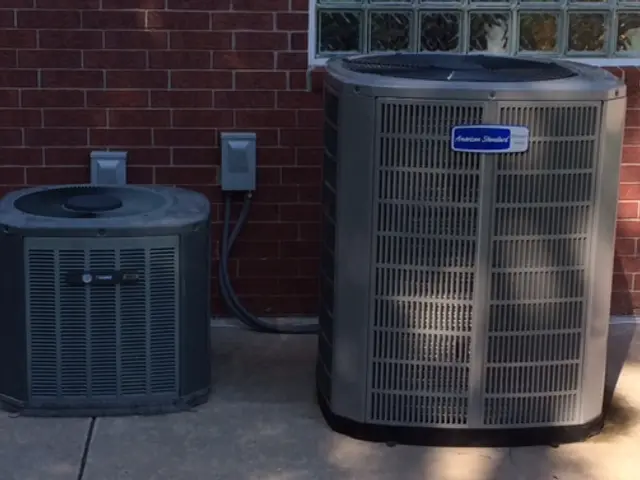 Two American Standard condensers installed by Love Air